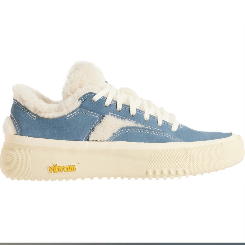 NEW Brandblack Suede Bravo Faux Shearling Sneakers winter comfort outdoor arch - Picture 3 of 12